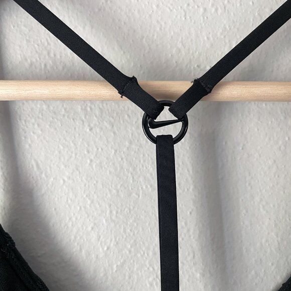 Nike Swim Swoosh Link Terry Y-Back One Piece Swimsuit Size M NWT - Picture 10 of 14